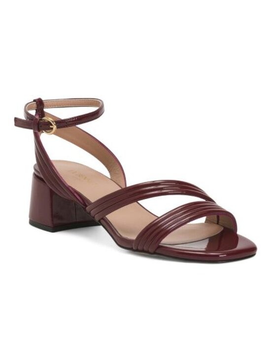 LK Bennett Shoes - LK BENNETT Made In Italy Etta Strap Low Block Heel Formal Sandals